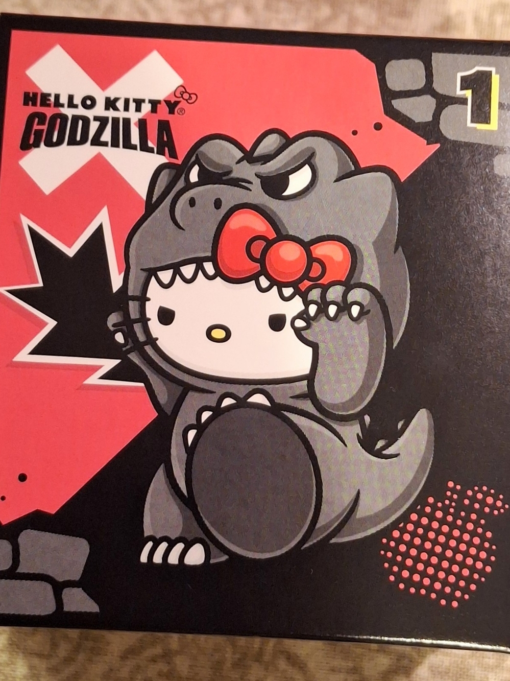 2026 McDonald’s Hello Kitty x Godzilla Figure #1 Crossover Toy Limited Edition